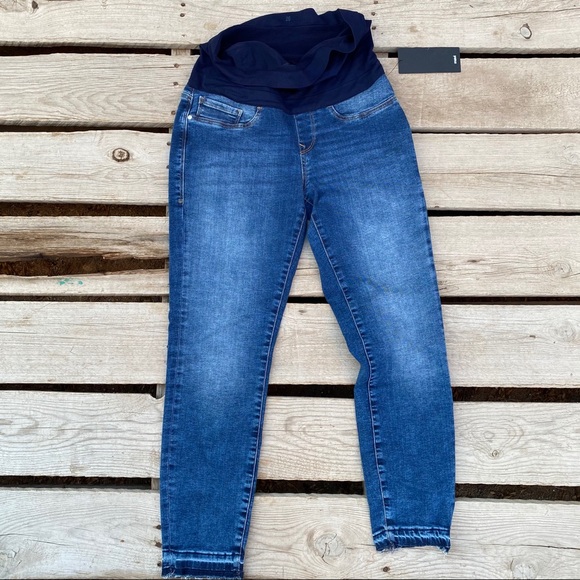 NWT Mavi martenity jeans Vanessa Ankle 26 - Picture 2 of 7